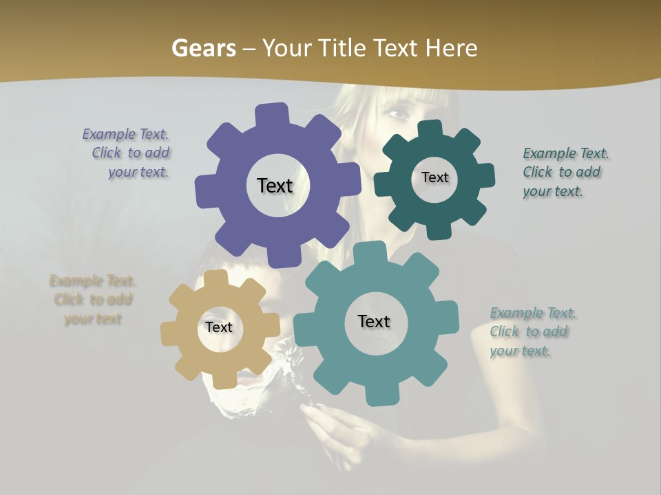 Foam Healthy Glamour PowerPoint Template