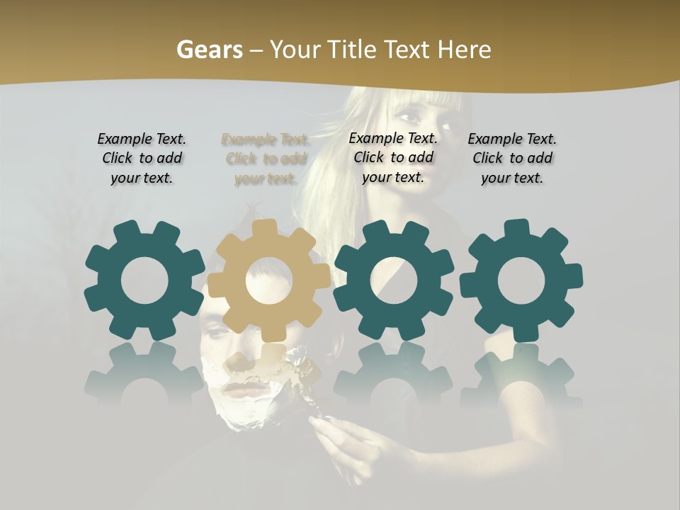 Foam Healthy Glamour PowerPoint Template