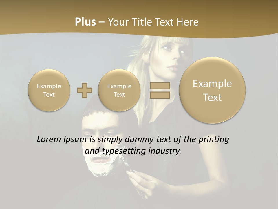 Foam Healthy Glamour PowerPoint Template