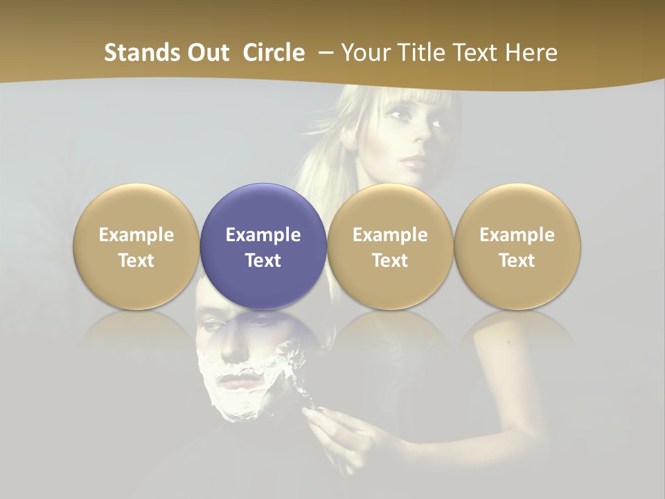 Foam Healthy Glamour PowerPoint Template