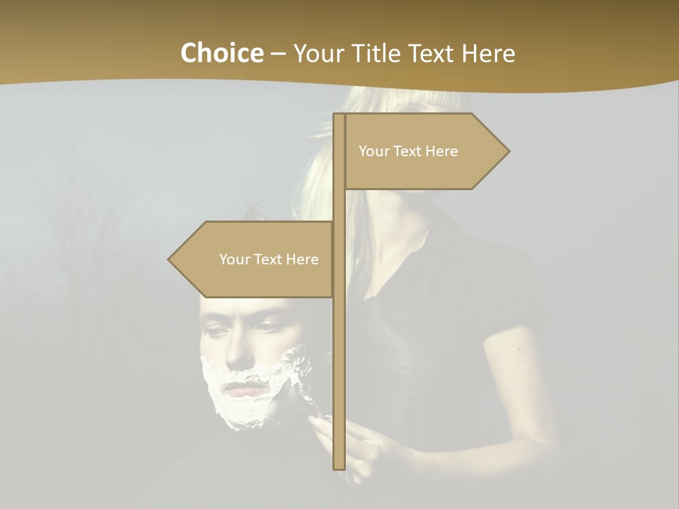 Foam Healthy Glamour PowerPoint Template