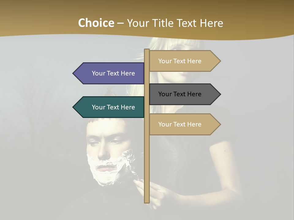 Foam Healthy Glamour PowerPoint Template