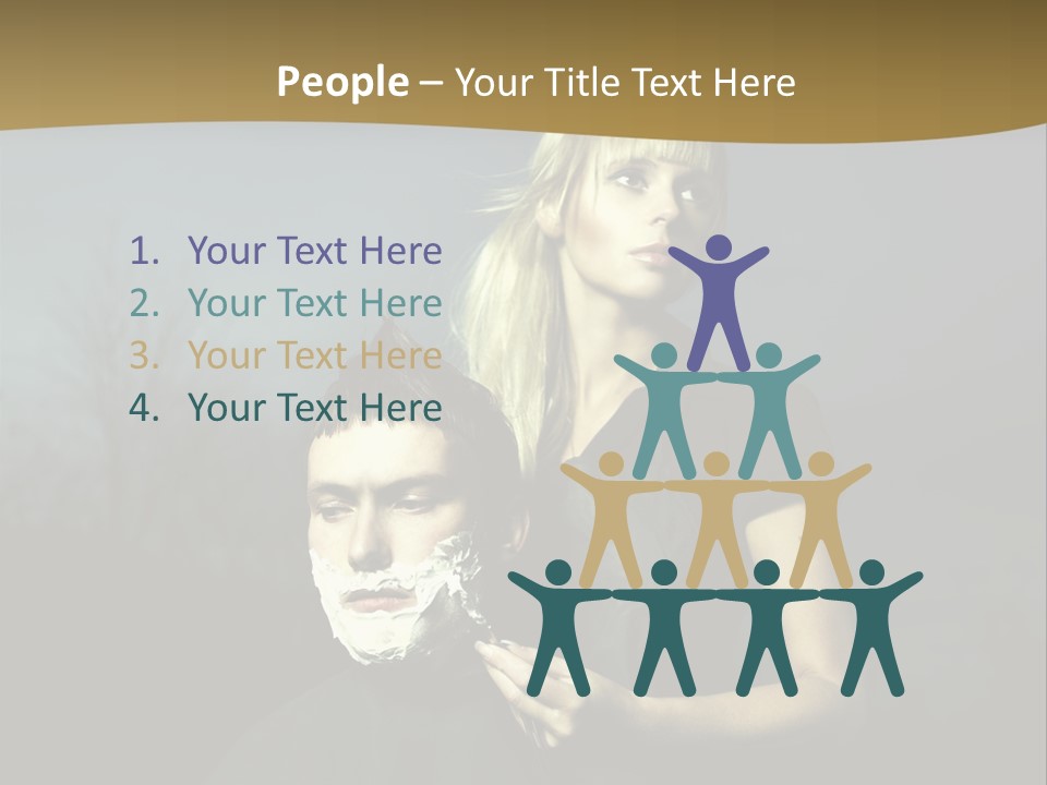 Foam Healthy Glamour PowerPoint Template