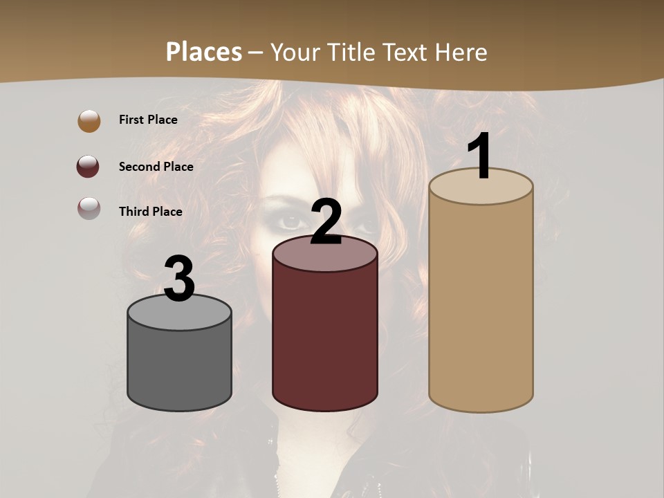 Glamour Femininity Gorgeous PowerPoint Template