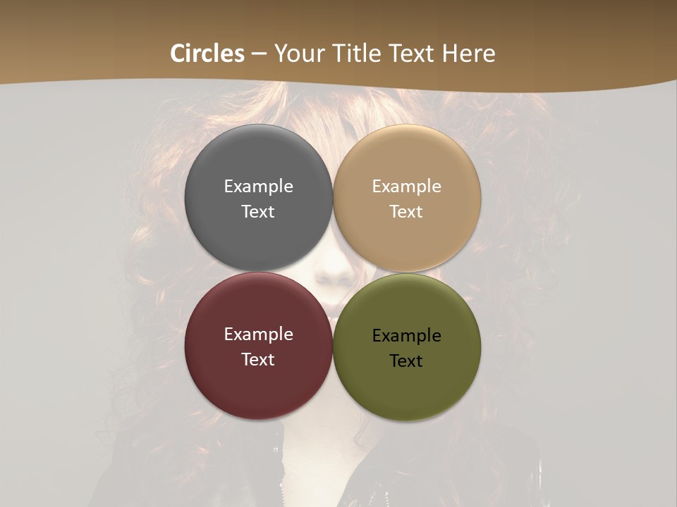 Glamour Femininity Gorgeous PowerPoint Template