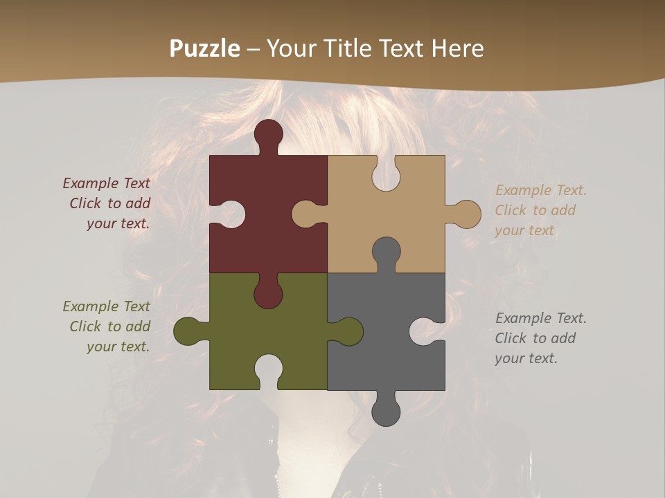 Glamour Femininity Gorgeous PowerPoint Template