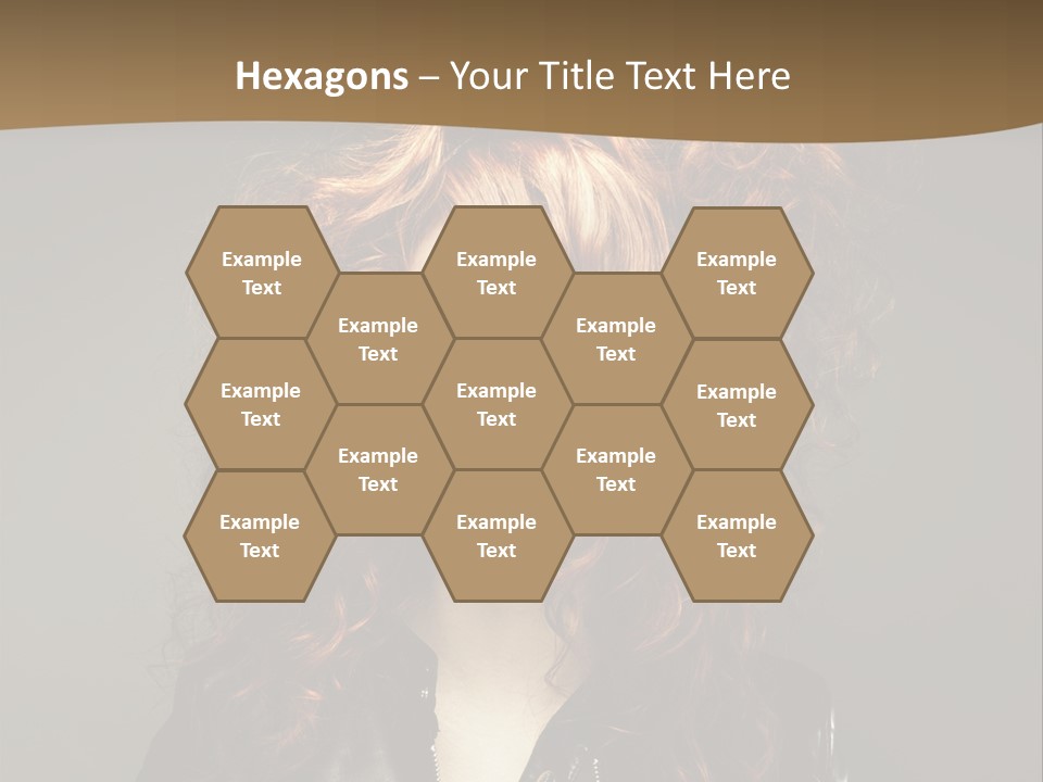 Glamour Femininity Gorgeous PowerPoint Template