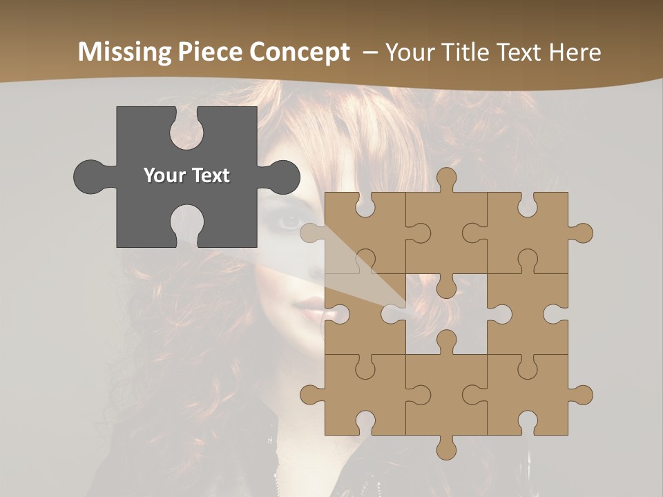 Glamour Femininity Gorgeous PowerPoint Template