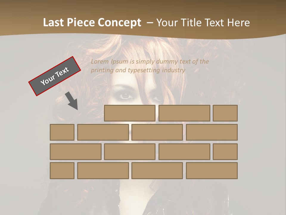 Glamour Femininity Gorgeous PowerPoint Template