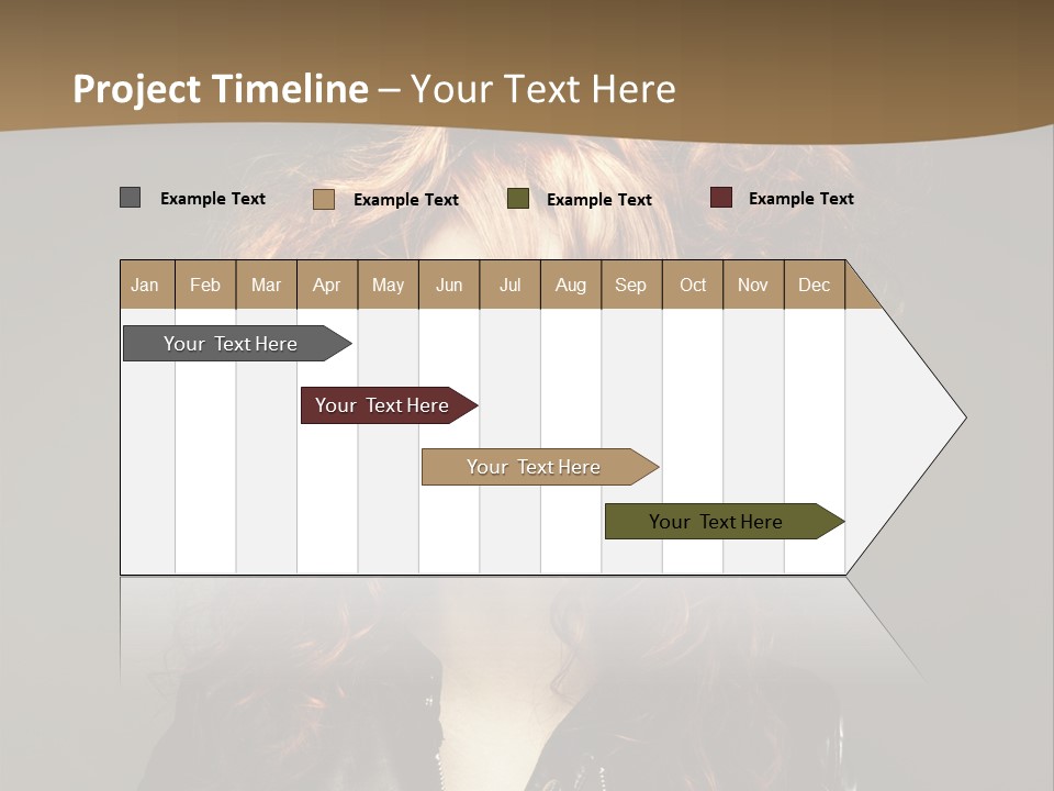 Glamour Femininity Gorgeous PowerPoint Template