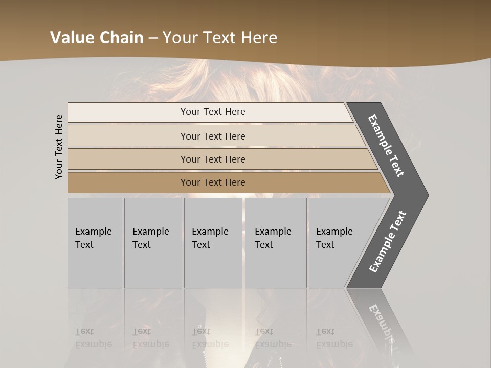 Glamour Femininity Gorgeous PowerPoint Template