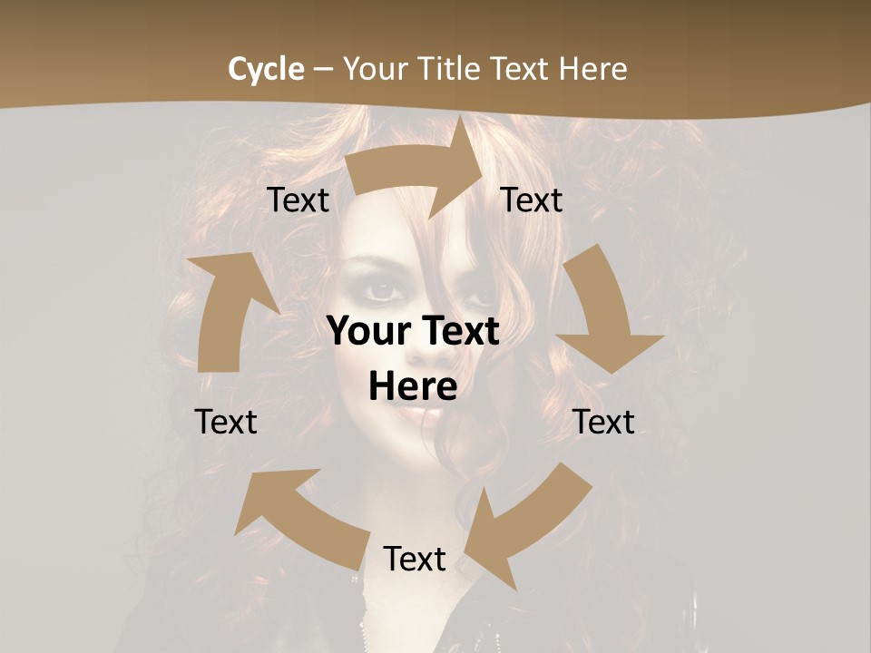 Glamour Femininity Gorgeous PowerPoint Template