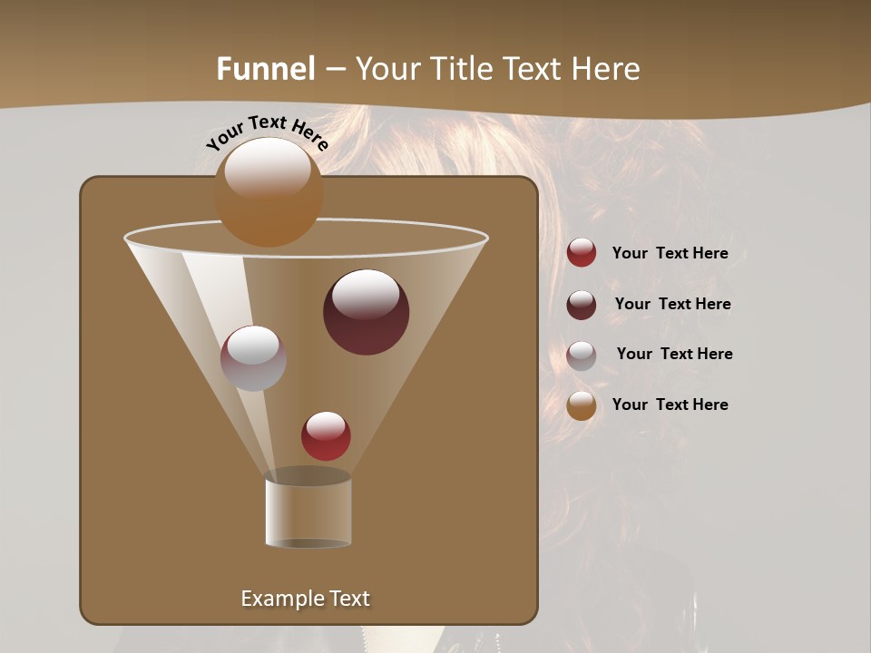 Glamour Femininity Gorgeous PowerPoint Template