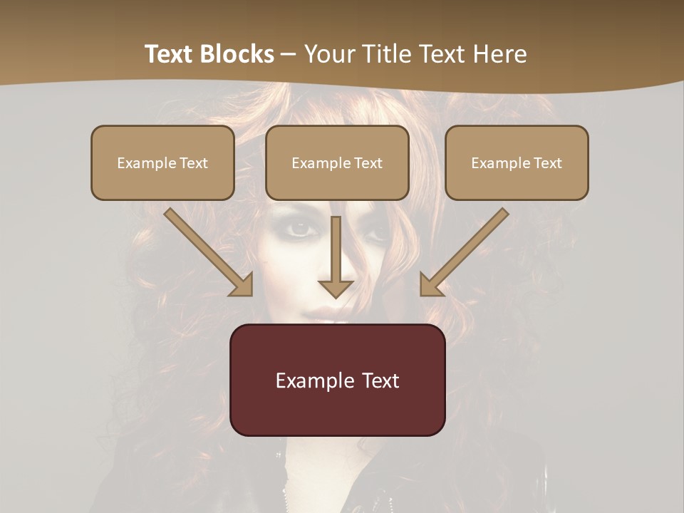 Glamour Femininity Gorgeous PowerPoint Template