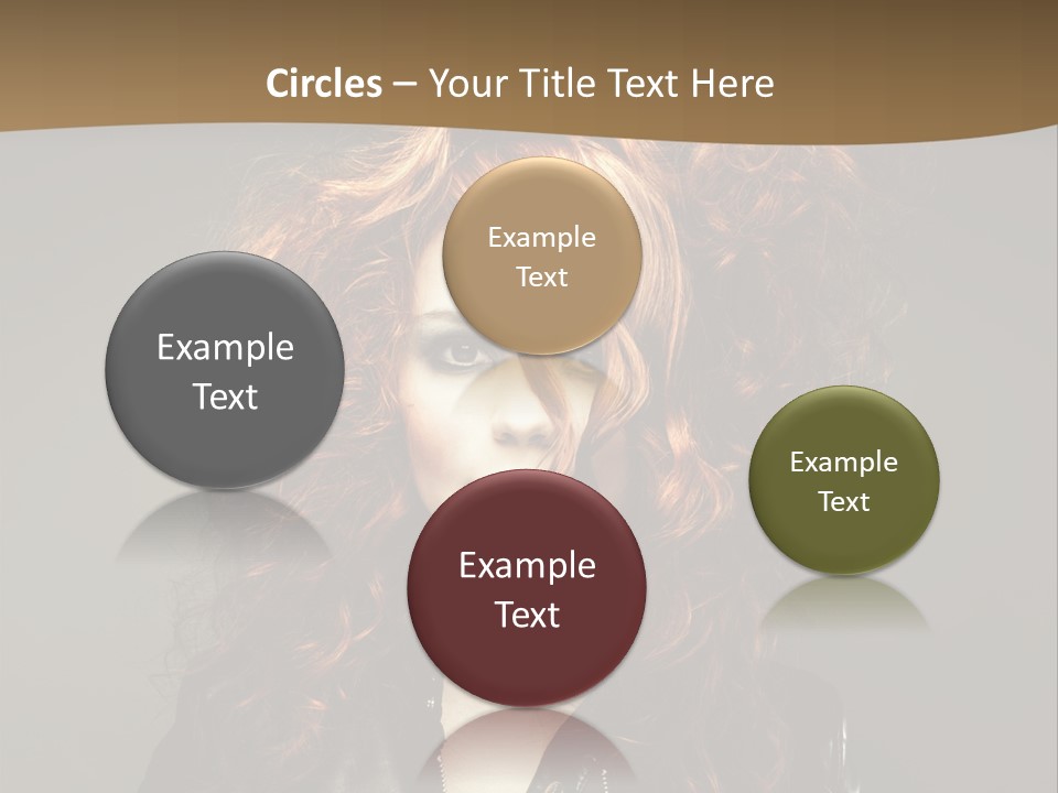 Glamour Femininity Gorgeous PowerPoint Template