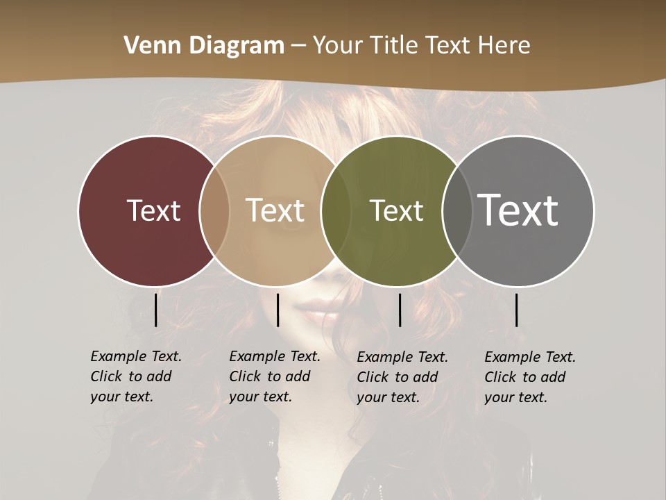 Glamour Femininity Gorgeous PowerPoint Template