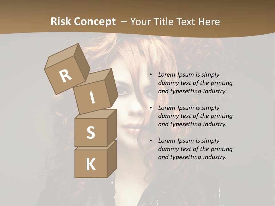 Glamour Femininity Gorgeous PowerPoint Template