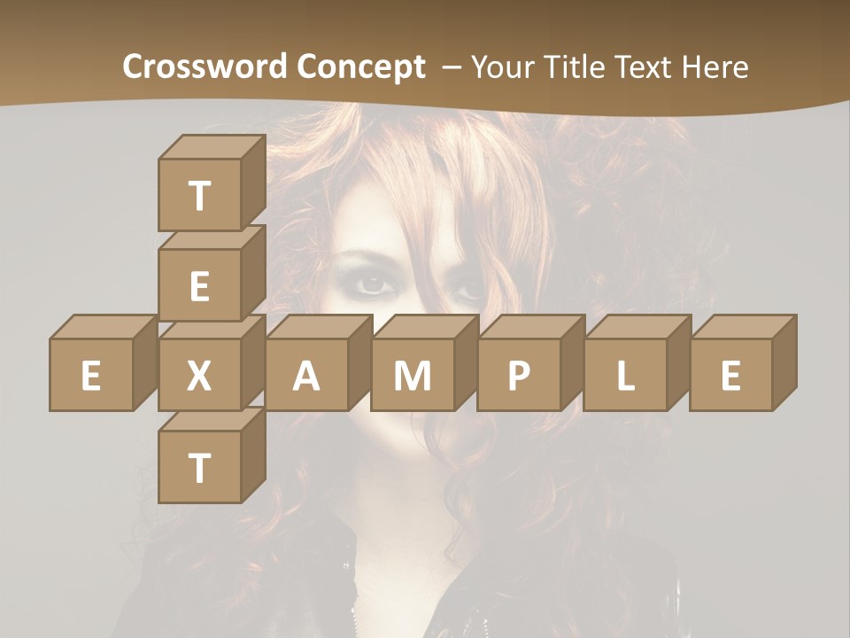 Glamour Femininity Gorgeous PowerPoint Template