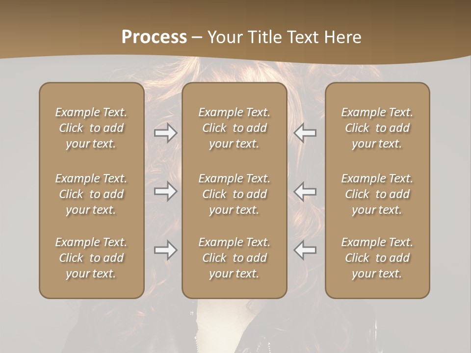 Glamour Femininity Gorgeous PowerPoint Template