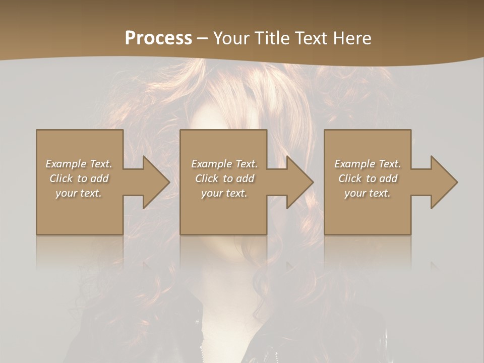 Glamour Femininity Gorgeous PowerPoint Template