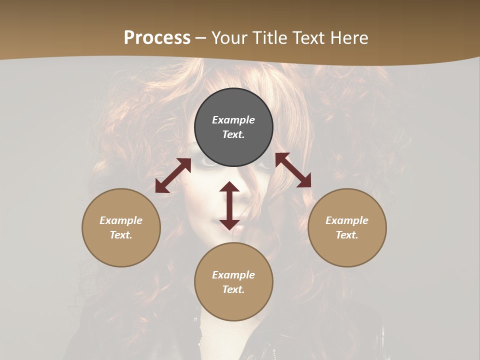 Glamour Femininity Gorgeous PowerPoint Template