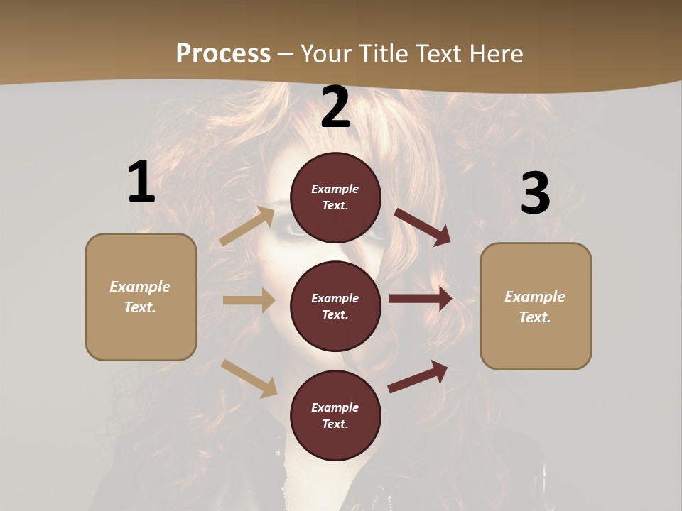 Glamour Femininity Gorgeous PowerPoint Template