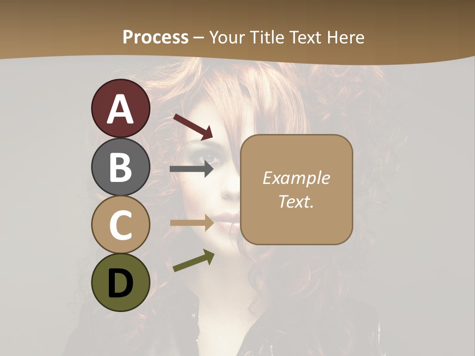 Glamour Femininity Gorgeous PowerPoint Template