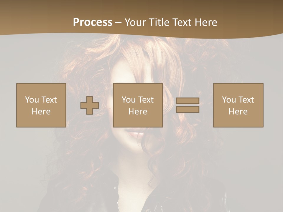 Glamour Femininity Gorgeous PowerPoint Template