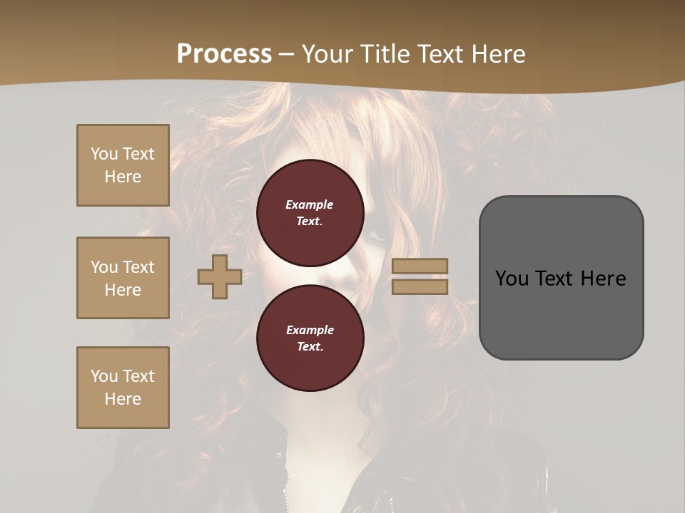 Glamour Femininity Gorgeous PowerPoint Template