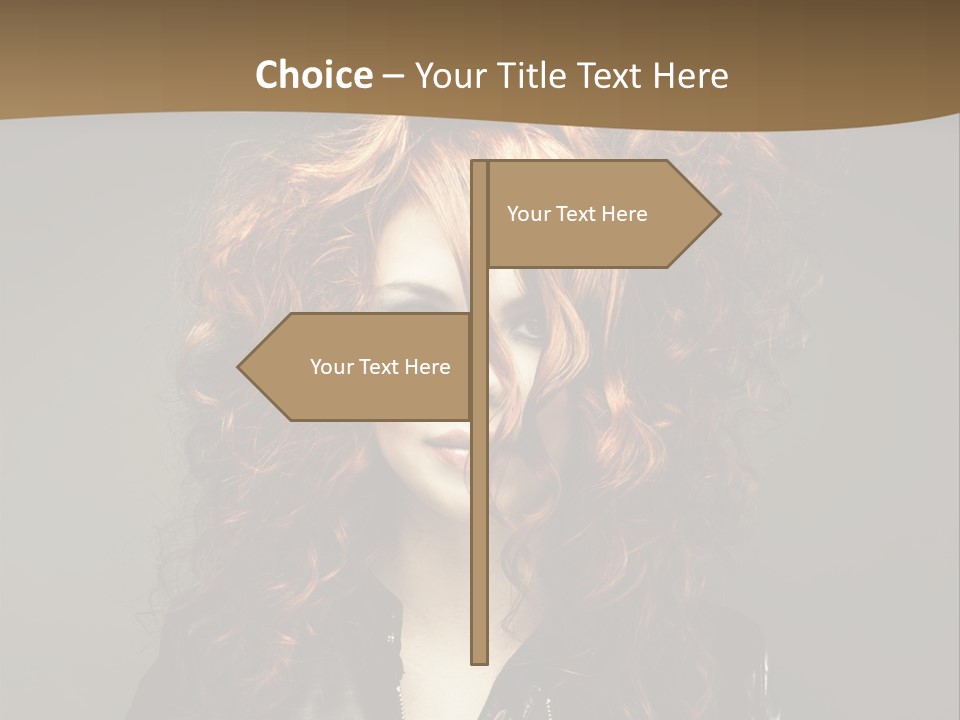 Glamour Femininity Gorgeous PowerPoint Template