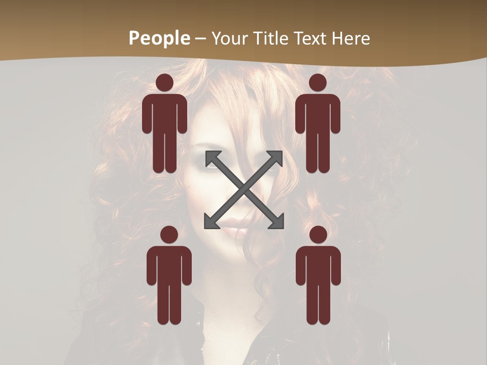 Glamour Femininity Gorgeous PowerPoint Template