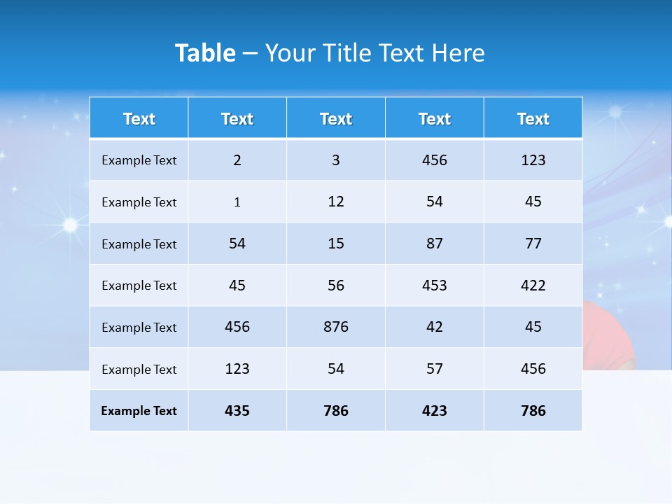 Happy Twinkle Santa PowerPoint Template