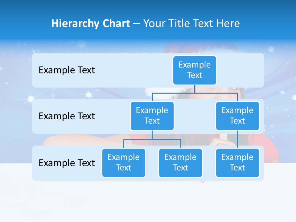 Happy Twinkle Santa PowerPoint Template