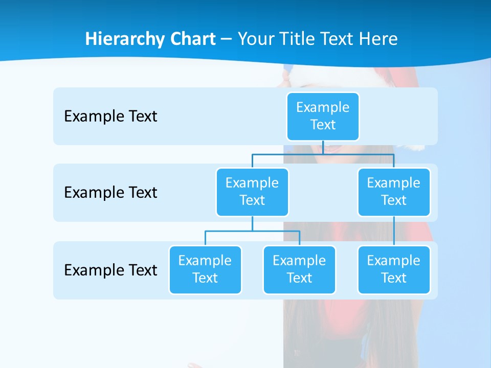 Present Holding Sign PowerPoint Template