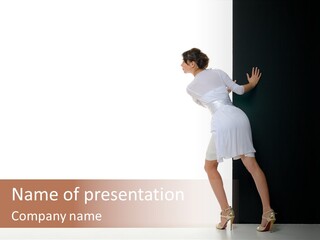 Commercial Board Sensuality PowerPoint Template