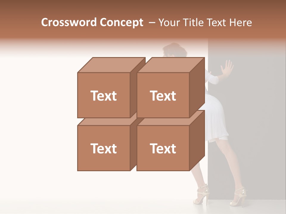 Commercial Board Sensuality PowerPoint Template