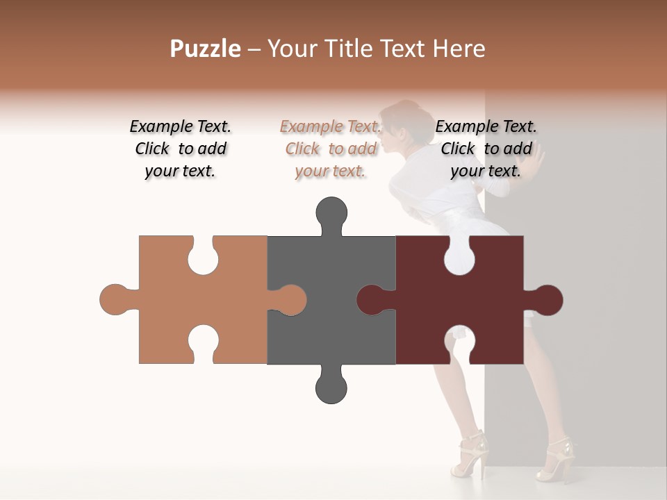 Commercial Board Sensuality PowerPoint Template