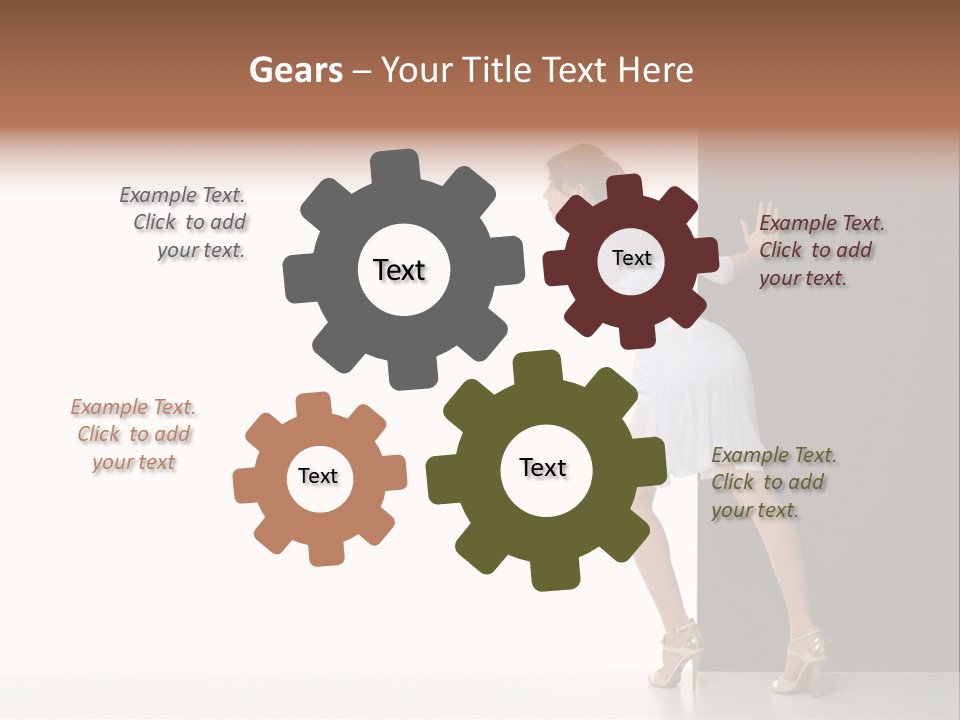 Commercial Board Sensuality PowerPoint Template