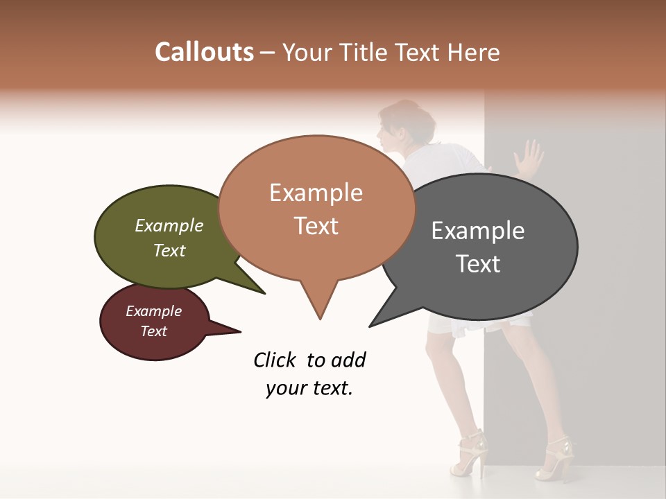 Commercial Board Sensuality PowerPoint Template