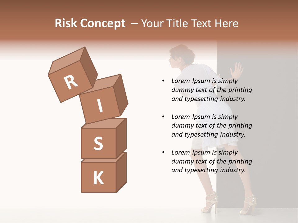 Commercial Board Sensuality PowerPoint Template