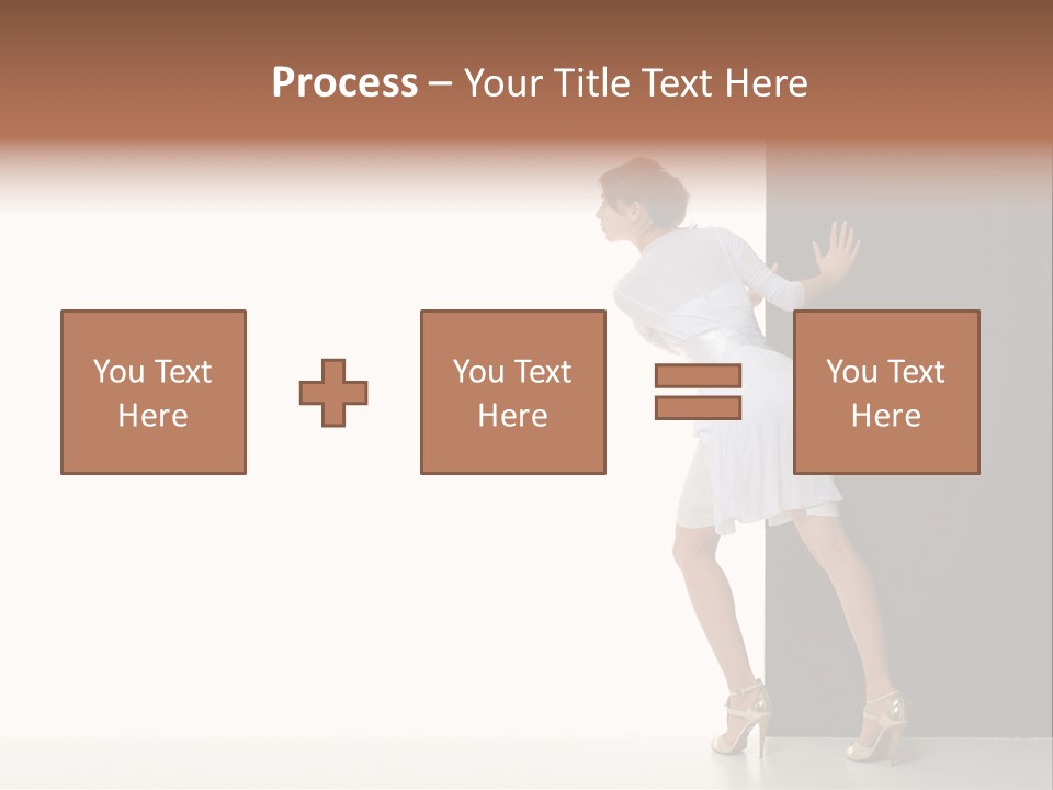 Commercial Board Sensuality PowerPoint Template