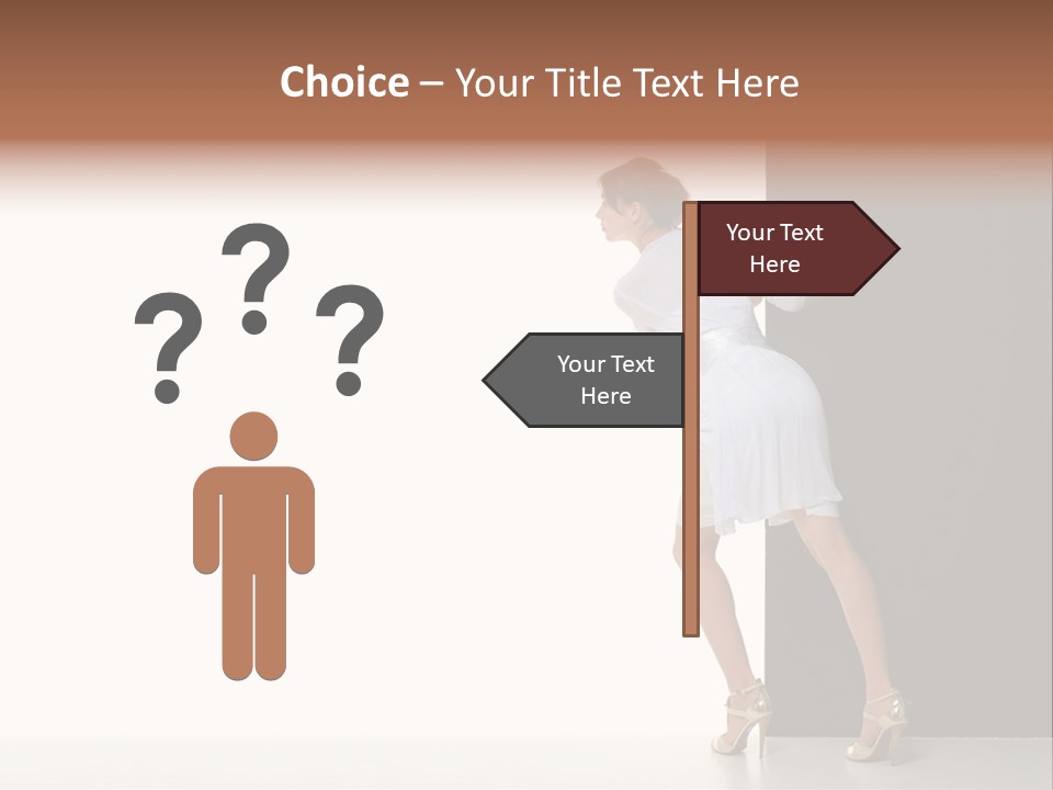 Commercial Board Sensuality PowerPoint Template