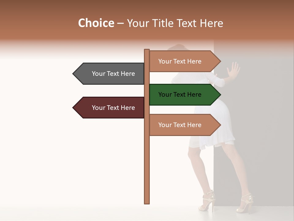 Commercial Board Sensuality PowerPoint Template