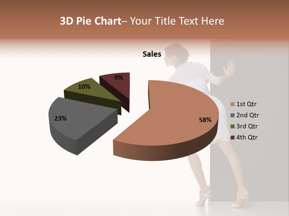 Commercial Board Sensuality PowerPoint Template