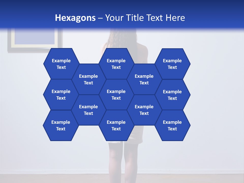Blue View Rear PowerPoint Template