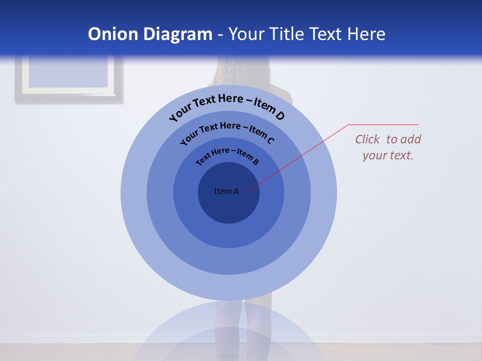 Blue View Rear PowerPoint Template