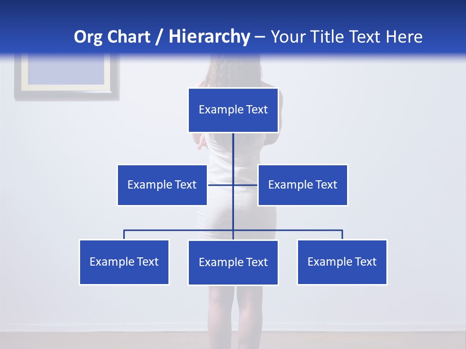 Blue View Rear PowerPoint Template