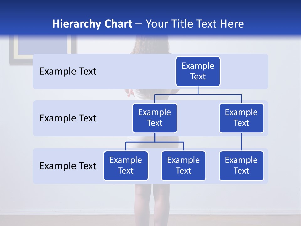 Blue View Rear PowerPoint Template