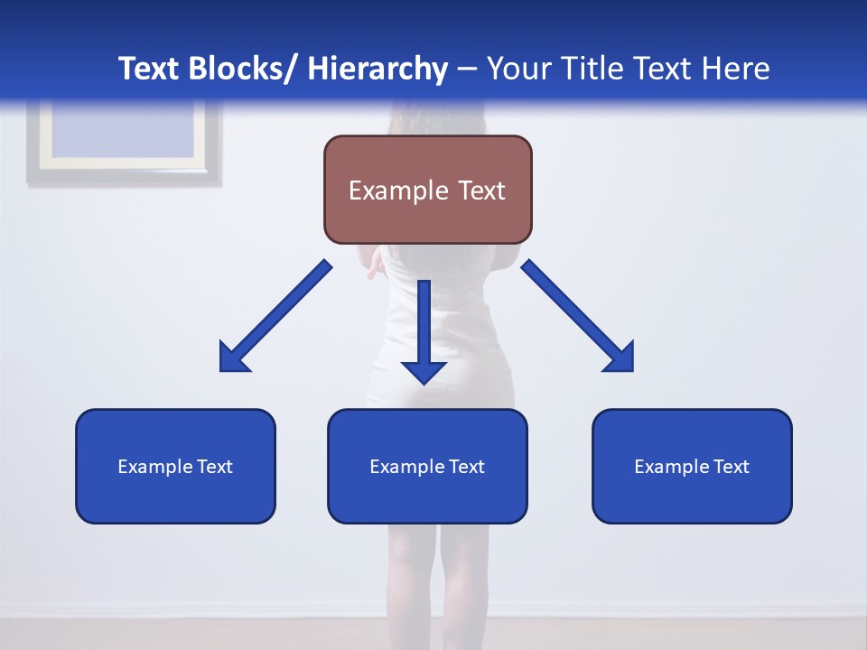 Blue View Rear PowerPoint Template
