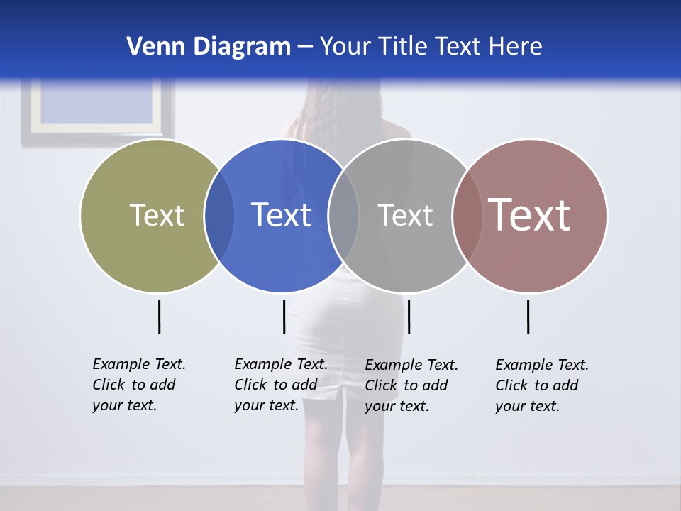 Blue View Rear PowerPoint Template